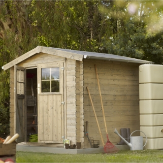 Construction et pose de chalets en bois